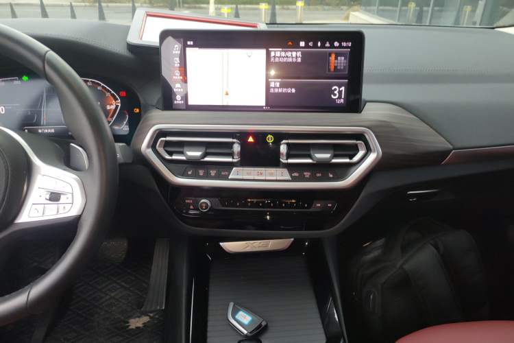 Used BMW X3 2023 Restyled xDrive30i Leading Edition M Night Sky Package Audio And AC Panel