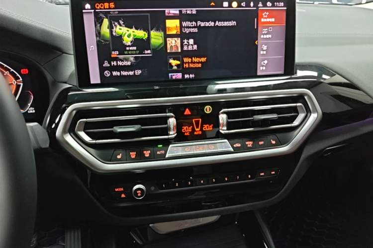 Used BMW X3 2023 xDrive25i M Sport Package Audio And AC Panel