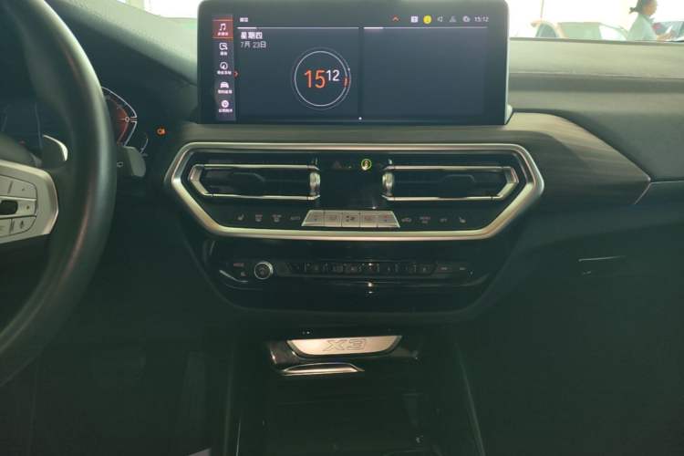 Used BMW X3 2023 xDrive30i Leading Model M Night Edition Package Audio And AC Panel