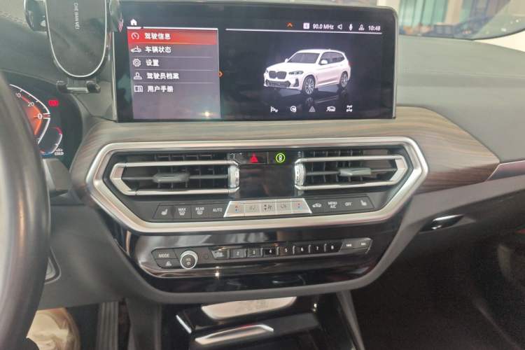 Used BMW X3 2023 xDrive30i Leading Model M Night Edition Package Audio And AC Panel