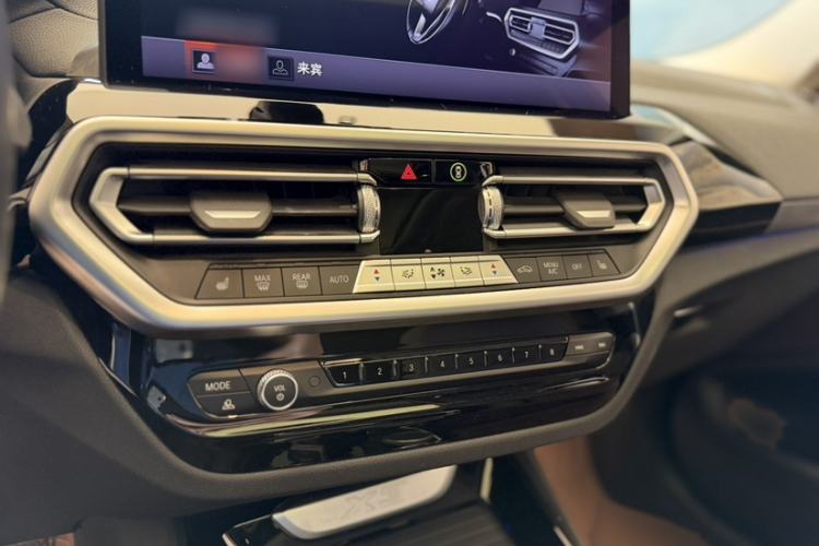 Used BMW X3 2023 xDrive25i M Sport Package Audio And AC Panel