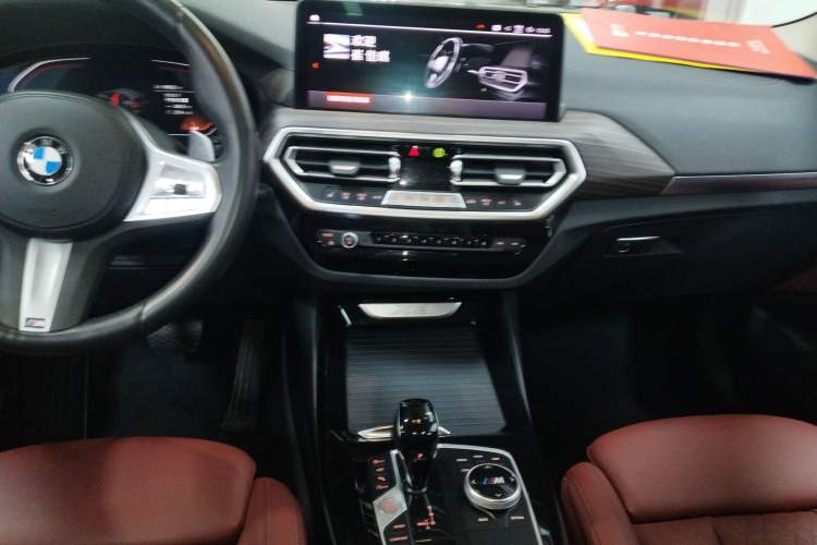 Used BMW X3 2023 xDrive30i Leading Model M Night Edition Package Audio And AC Panel
