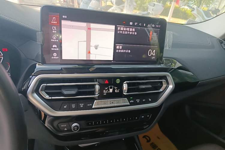 Used BMW X3 2023 xDrive25i M Sport Package Audio And AC Panel