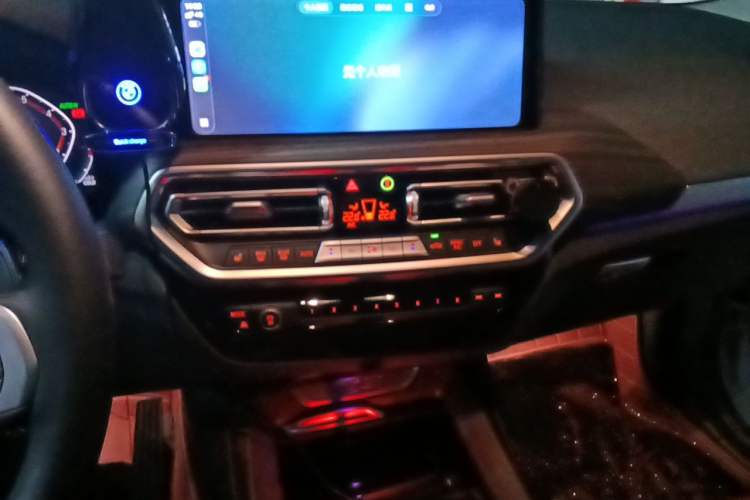 Used BMW X3 2023 xDrive30i Leading Model M Night Edition Package Audio And AC Panel