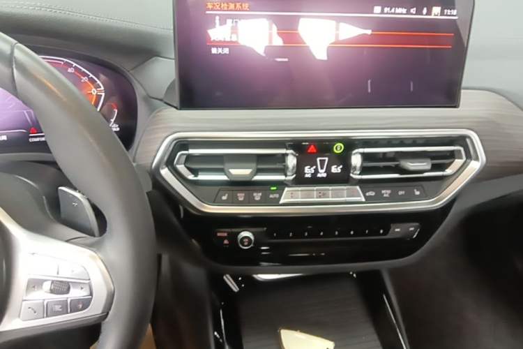Used BMW X3 2023 xDrive30i Leading Model M Night Edition Package Audio And AC Panel