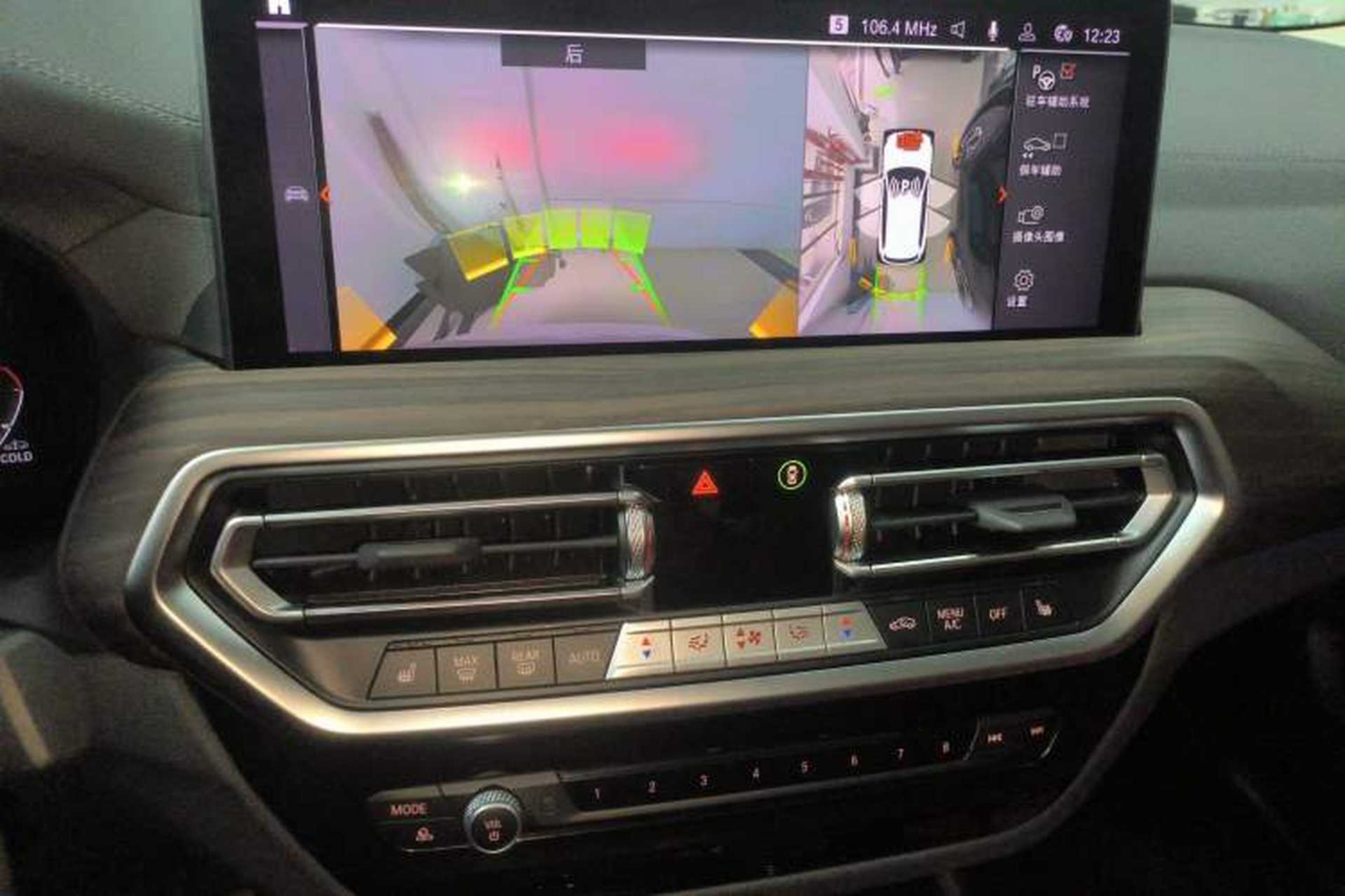 Used BMW X3 2023 Restyled xDrive30i Leading Edition M Night Sky Package Audio And AC Panel