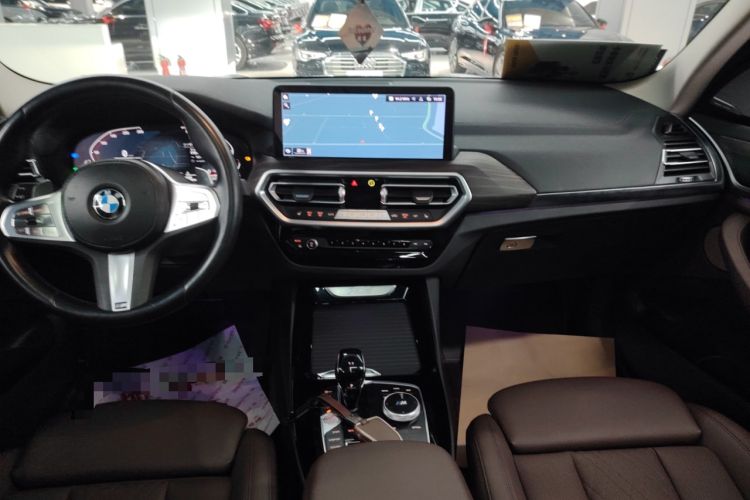 Used BMW X3 2023 Restyled xDrive30i Leading Edition M Night Sky Package Audio And AC Panel