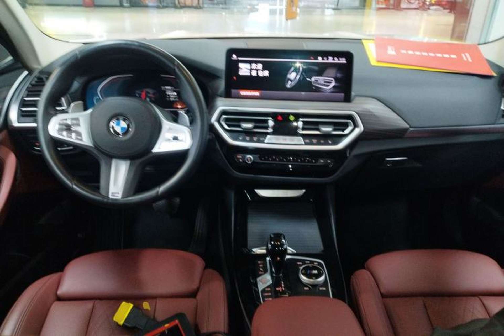Used BMW X3 2023 xDrive30i Leading Model M Night Edition Package Center Console