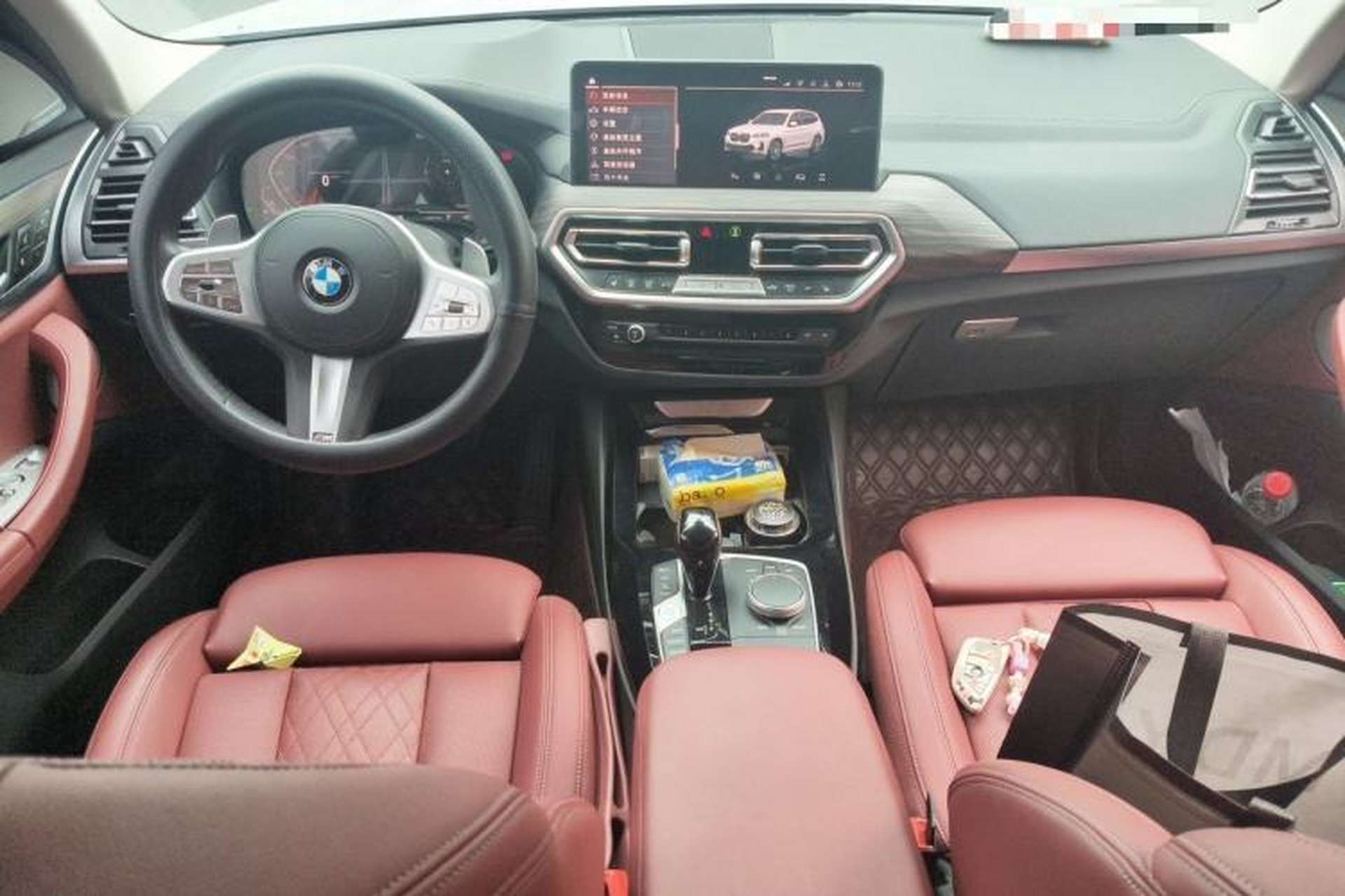 Used BMW X3 2023 Restyled xDrive30i Leading Edition M Night Sky Package Center Console