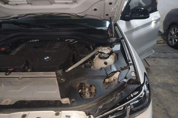 Used BMW X3 2023 xDrive30i Leading Model M Night Edition Package Engine Bay Left