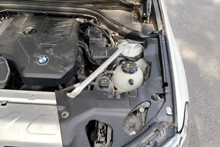 Used BMW X3 2023 xDrive30i Leading Model M Night Edition Package Engine Bay Left
