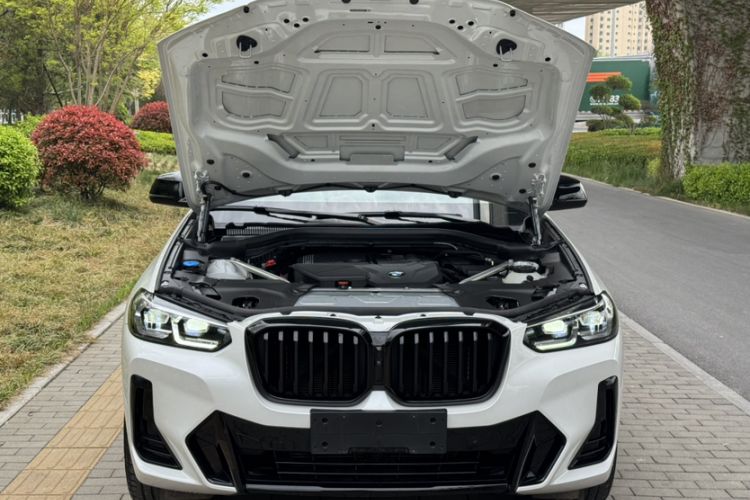 Used BMW X3 2023 xDrive30i Leading Model M Night Edition Package Engine Bay
