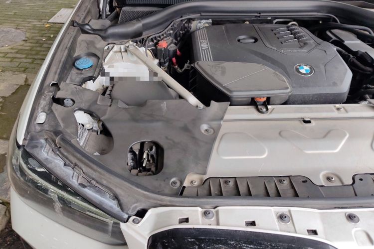 Used BMW X3 2023 xDrive30i Leading Model M Night Edition Package Engine Bay Right