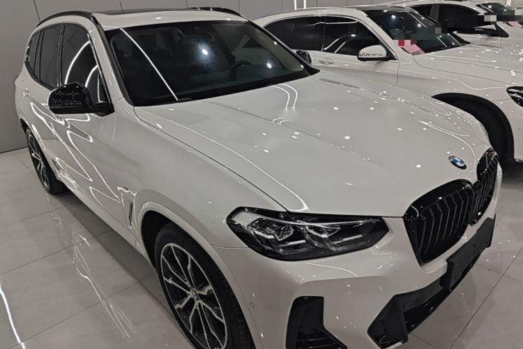 Used BMW X3 2023 xDrive30i Leading Model M Night Edition Package Front Right 45 Deg