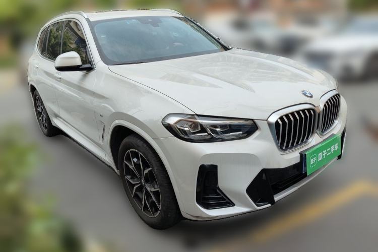 Used BMW X3 2023 xDrive25i M Sport Package Front Right 45 Deg