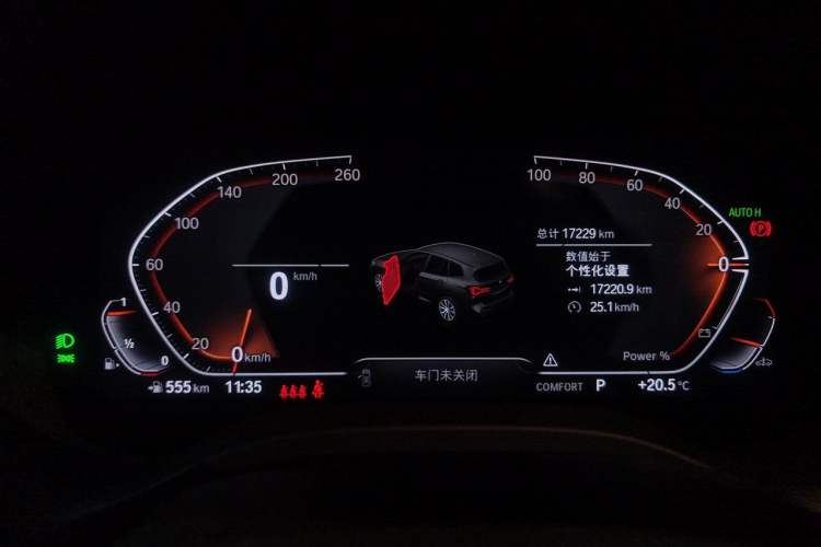 Used BMW X3 2023 Restyled xDrive30i Leading Edition M Night Sky Package Instrument Cluster