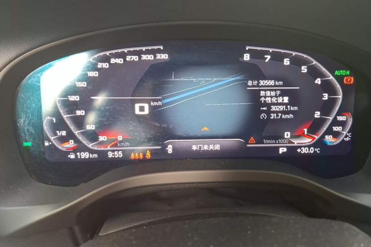 Used BMW X3 2023 xDrive30i Luxury Edition M Night Sky Package Instrument Cluster