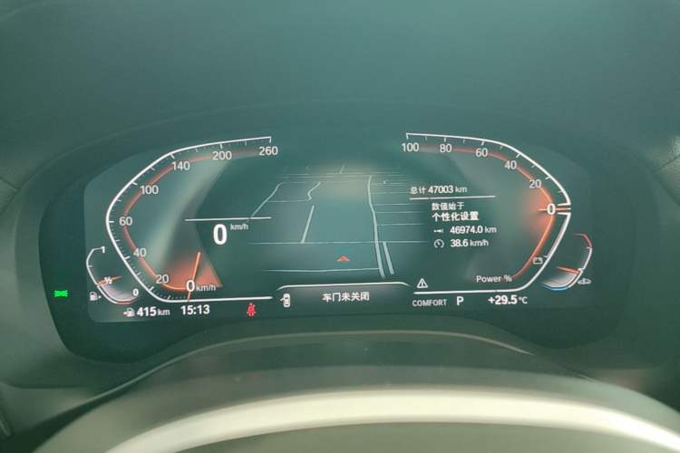 Used BMW X3 2023 xDrive30i Leading Model M Night Edition Package Instrument Cluster