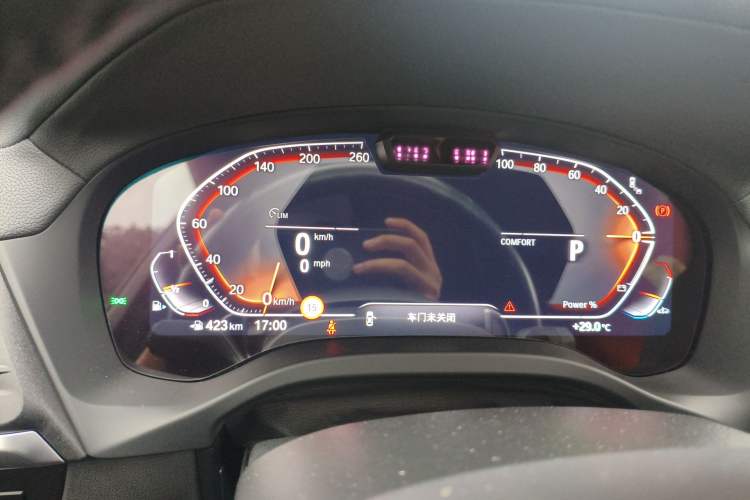 Used BMW X3 2023 xDrive30i Luxury Edition M Night Sky Package Instrument Cluster