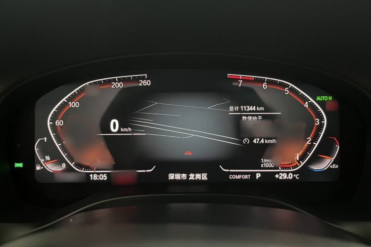 Used BMW X3 2023 Restyled xDrive30i Leading Edition M Night Sky Package Instrument Cluster