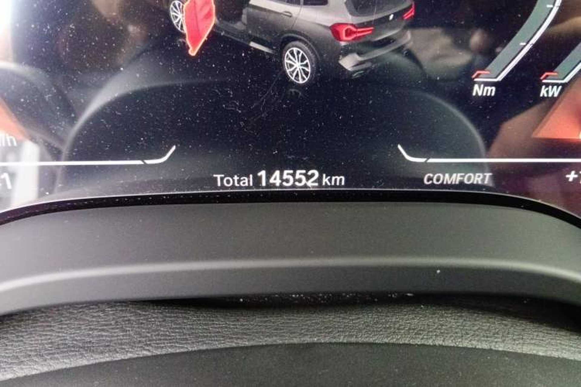 Used BMW X3 2023 xDrive25i M Sport Package Odometer Close Up