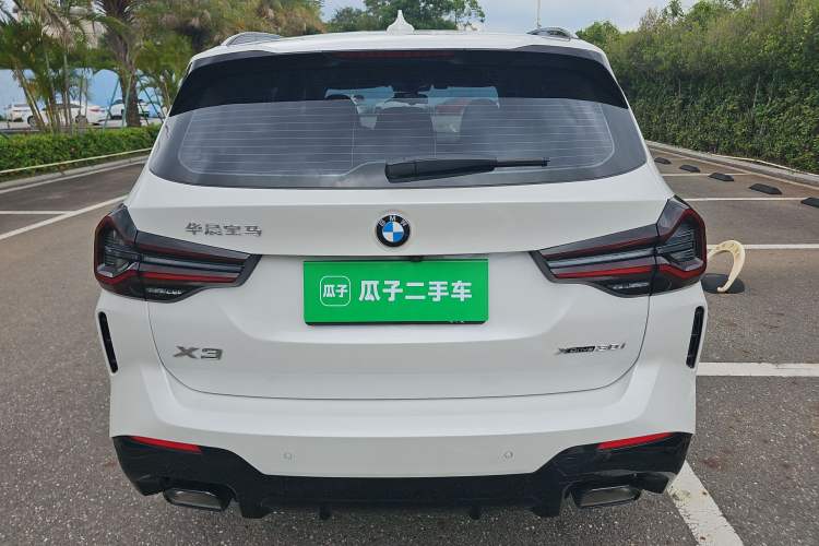 Used BMW X3 2023 xDrive30i Leading Model M Night Edition Package Rear