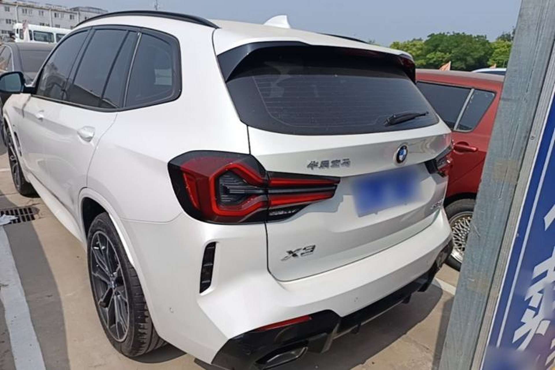 Used BMW X3 2023 Restyled xDrive30i Leading Edition M Night Sky Package Rear