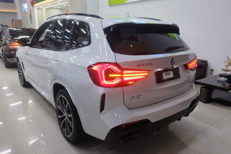 Used BMW X3 2023 xDrive30i Leading Model M Night Edition Package Rear Left 45 Deg