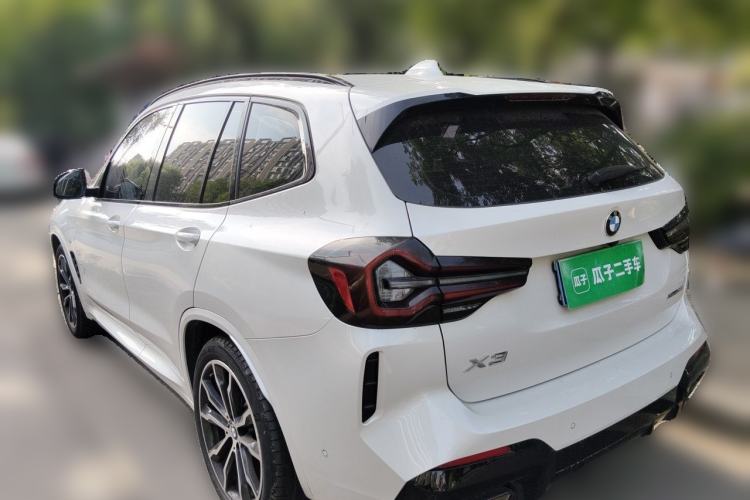 Used BMW X3 2023 xDrive30i Leading Model M Night Edition Package Rear Left 45 Deg