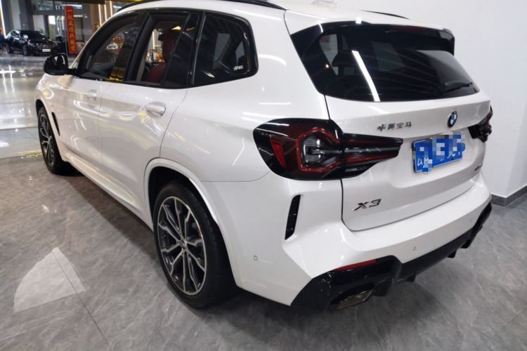 Used BMW X3 2023 xDrive30i Leading Model M Night Edition Package Rear Left 45 Deg