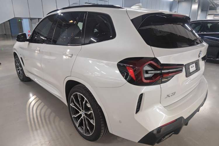 Used BMW X3 2023 xDrive30i Leading Model M Night Edition Package Rear Left 45 Deg