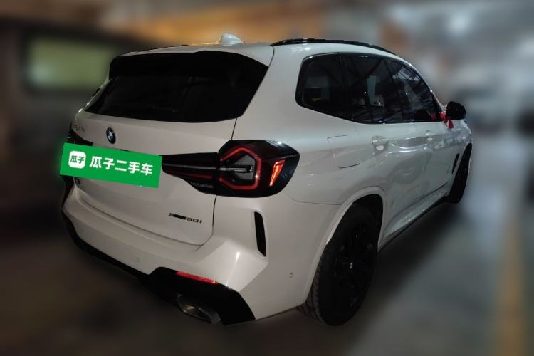 Used BMW X3 2023 Restyled xDrive30i Luxury Version M Night Edition Package Rear Right 45 Deg