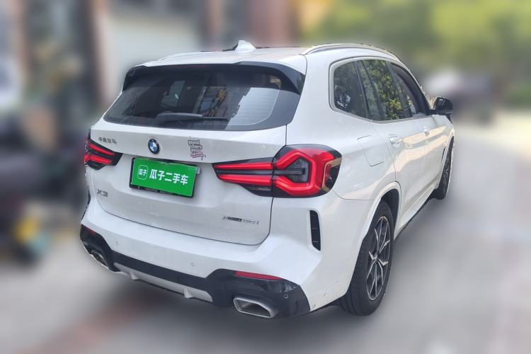 Used BMW X3 2023 xDrive25i M Sport Package Rear Right 45 Deg