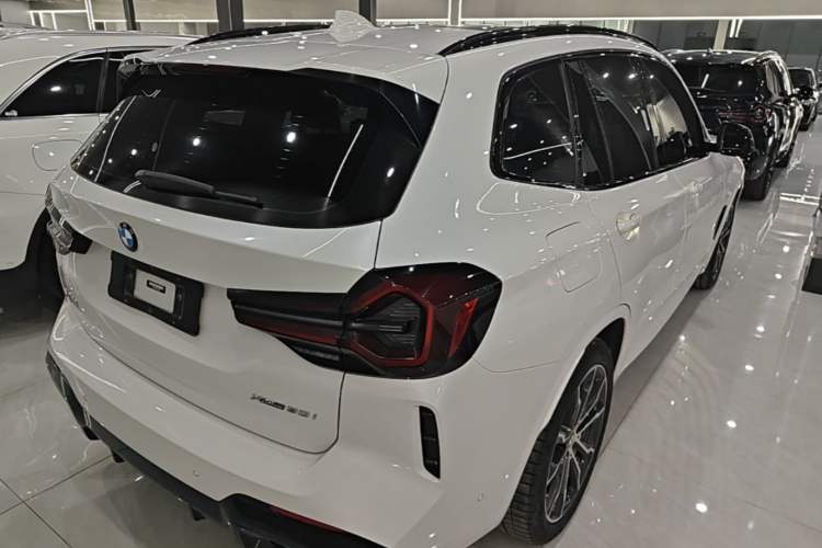 Used BMW X3 2023 xDrive30i Leading Model M Night Edition Package Rear Right 45 Deg