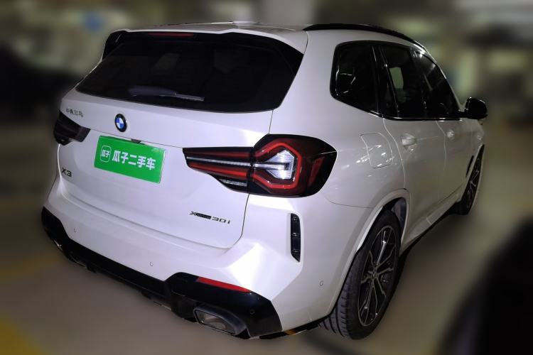 Used BMW X3 2023 xDrive30i Leading Model M Night Edition Package Rear Right 45 Deg