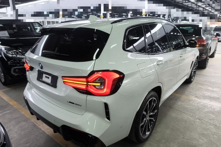 Used BMW X3 2023 xDrive30i Leading Model M Night Edition Package Rear Right 45 Deg