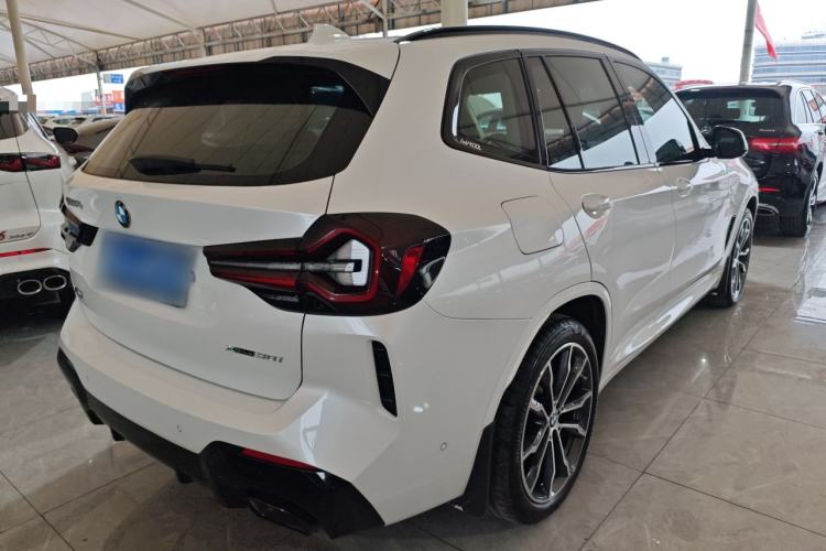 Used BMW X3 2023 xDrive30i Leading Model M Night Edition Package Rear Right 45 Deg