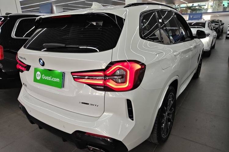 Used BMW X3 2023 xDrive30i Leading Model M Night Edition Package Rear Right 45 Deg