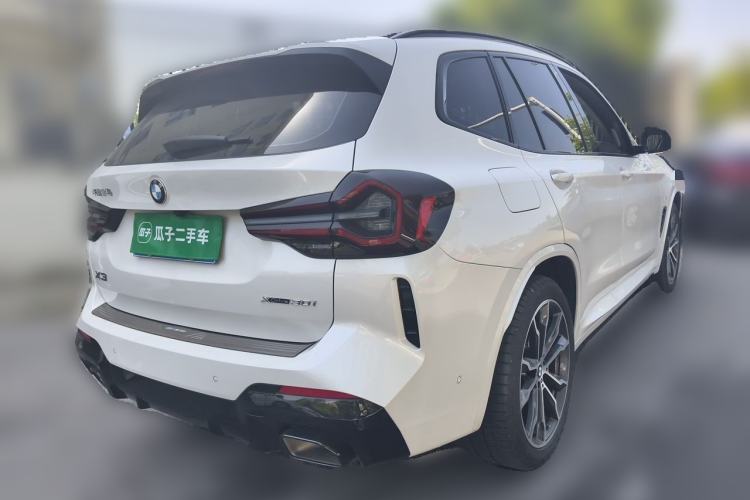 Used BMW X3 2023 xDrive30i Leading Model M Night Edition Package Rear Right 45 Deg