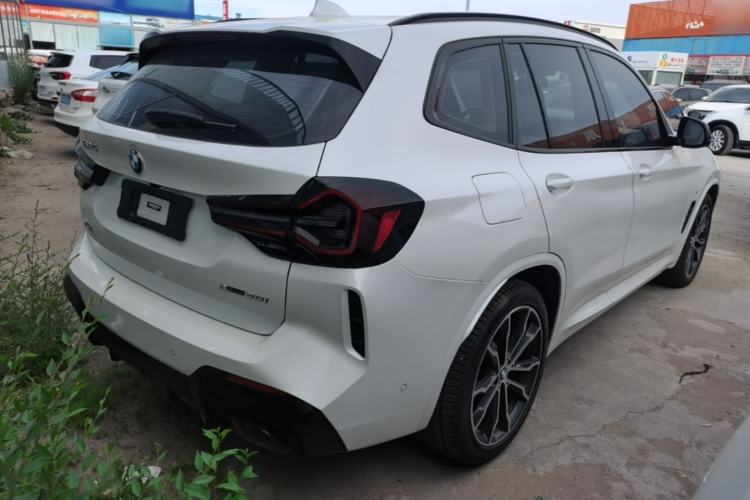 Used BMW X3 2023 xDrive30i Leading Model M Night Edition Package Rear Right 45 Deg