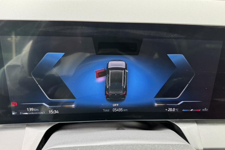 Used BMW X3 2025 xDrive30L Luxury Edition M Sport Package Odometer Close Up