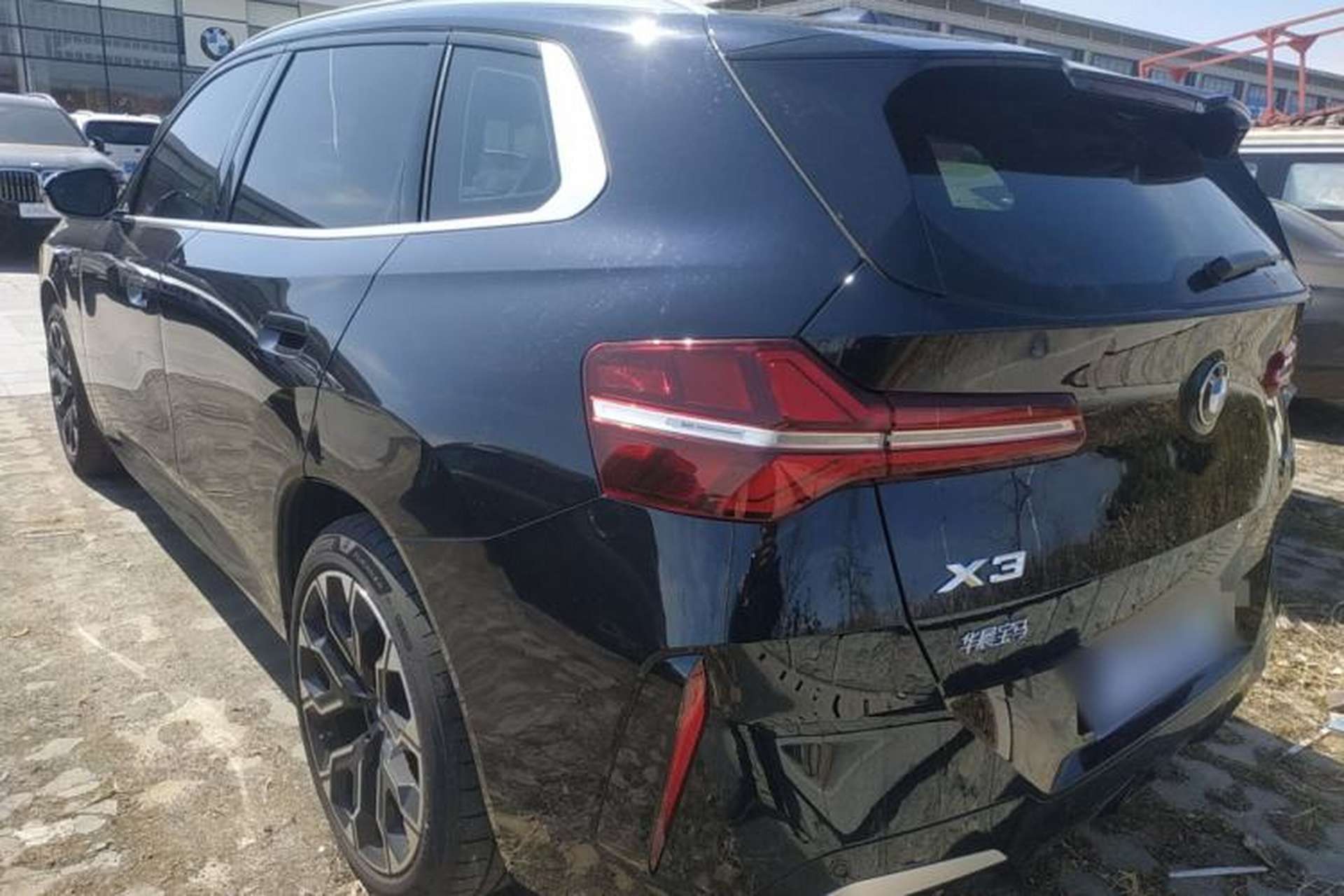 Used BMW X3 2025 xDrive30L Leading Model M Sport Package Rear Left 45 Deg
