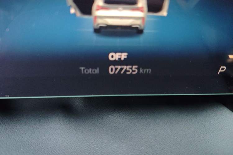 Used BMW X3 2025 xDrive30L Leading Model M Sport Package Odometer Close Up