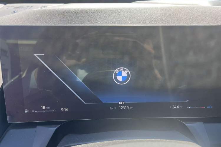 Used BMW X3 2025 xDrive30L Leading Model M Sport Package Odometer Close Up