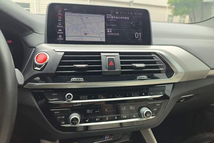 Used BMW X3 M 2019 X3 M Competition Edition Audio And AC Panel