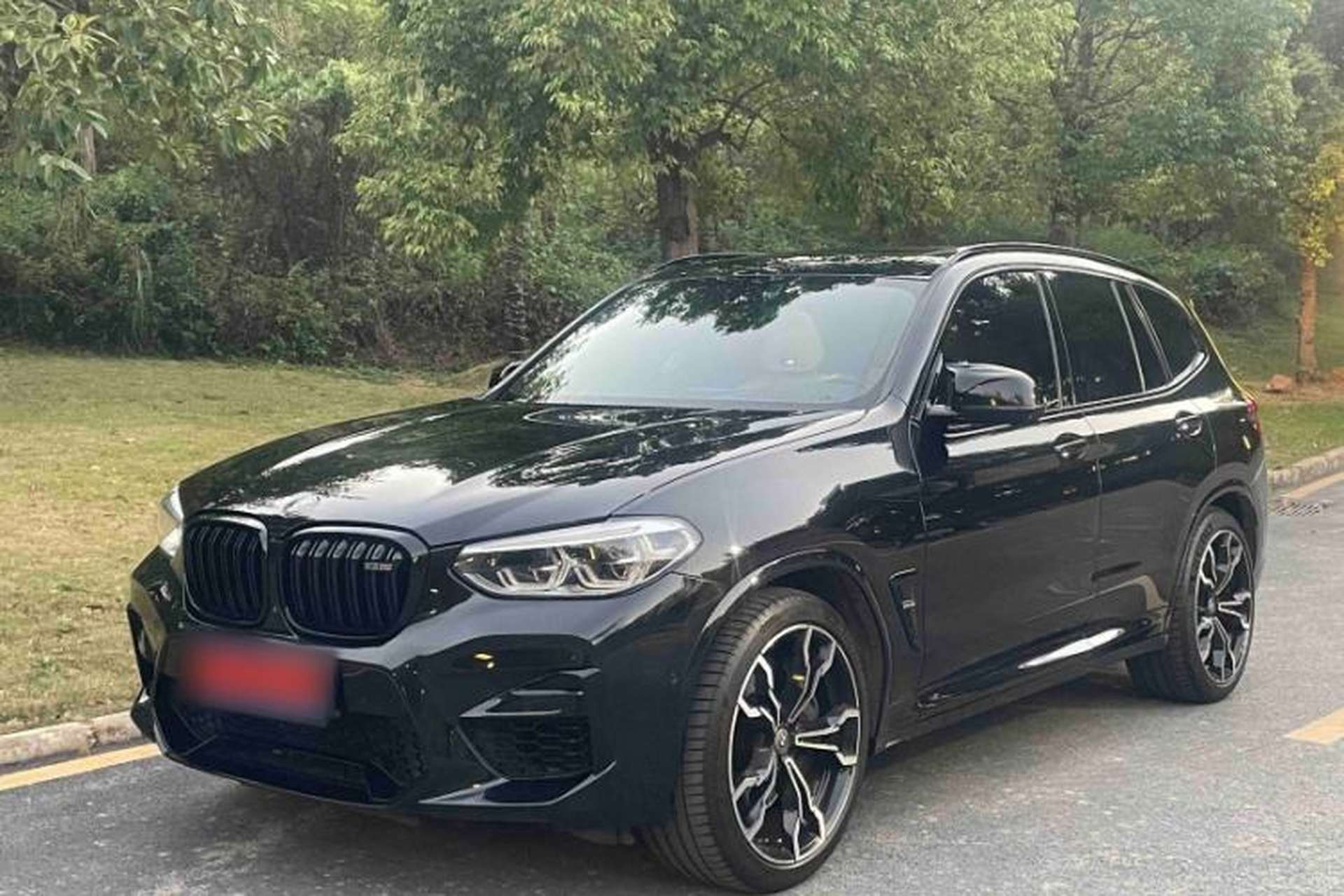 Used BMW X3 M 2019 X3 M Competition Edition Front Left 45 Deg