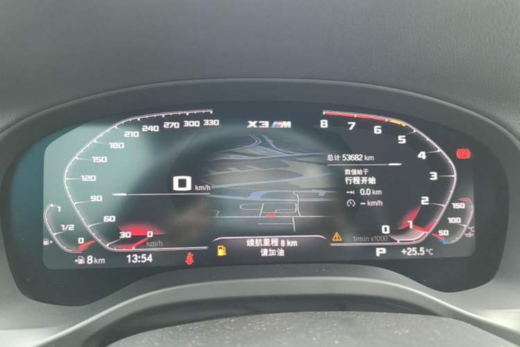 Used BMW X3 M 2019 X3 M Competition Edition Instrument Cluster