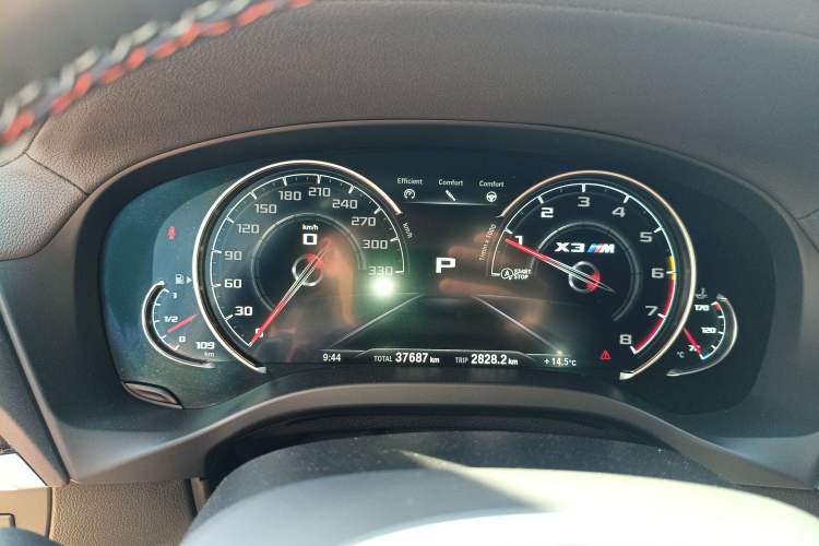 Used BMW X3 M 2019 X3 M Competition Edition Instrument Cluster
