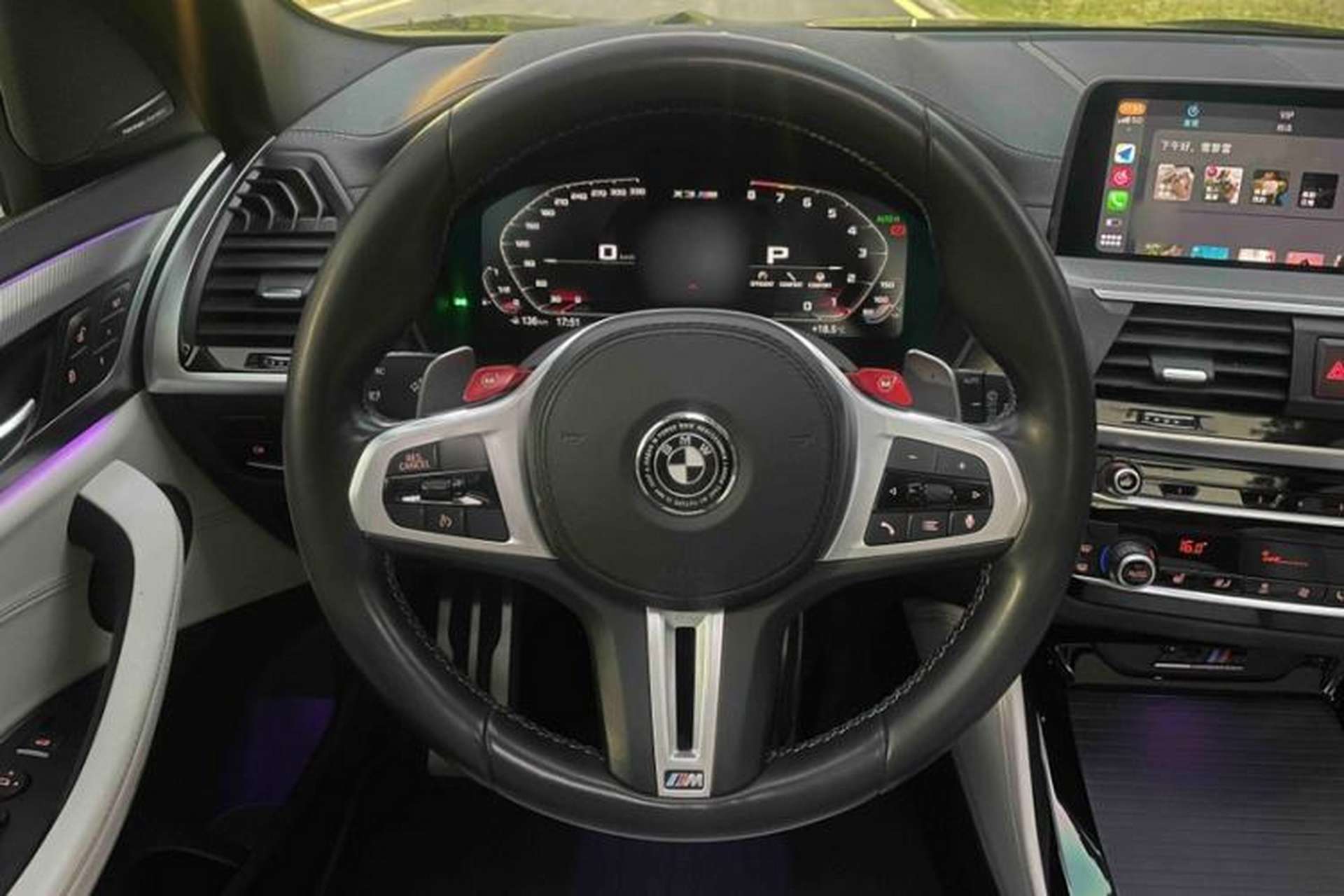 Used BMW X3 M 2019 X3 M Competition Edition Interior 3