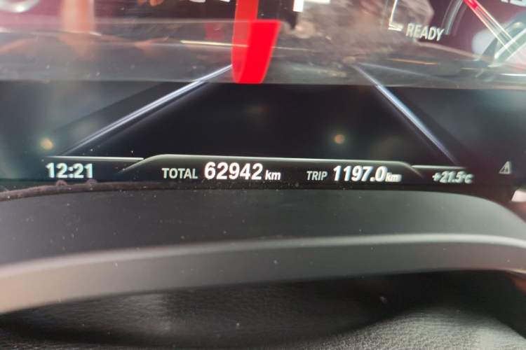 Used BMW X3 M 2019 X3 M Competition Edition Odometer Close Up